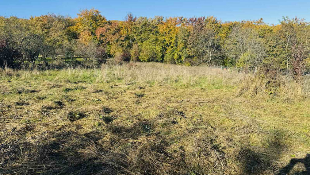 Slanec - Na predaj rovinatý pozemok (12árov) na výstavbu RD, v intraviláne obce obklopený prírodou – obec Nový Salaš, 5 min. od obce Slanec.