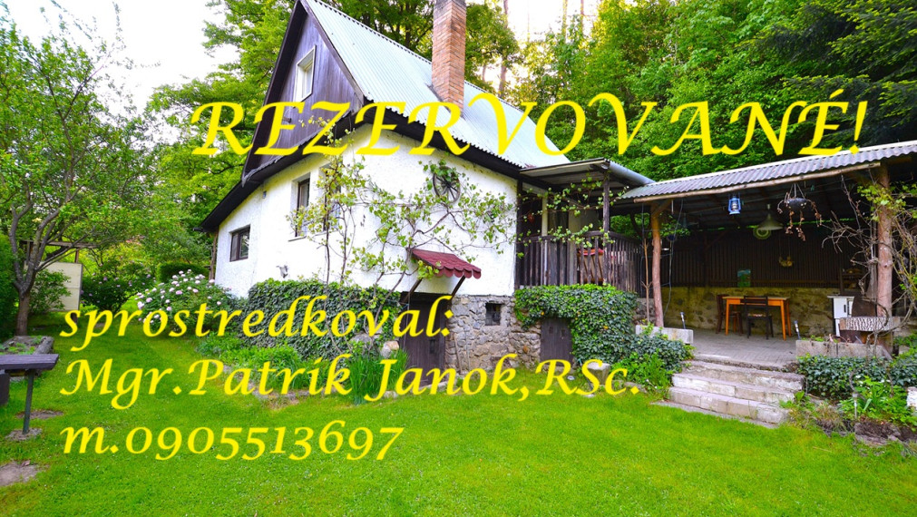 PREDANÉ! Predaj tejto chaty sprostredkuje realitný maklér Patrik Janok