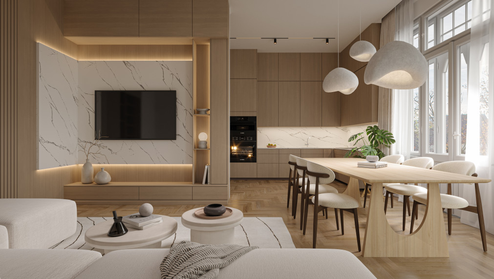 REZIDENCIA MOYZESOVA | 3 IZBOVÝ BYT DOKONČENÝ V ŠTANDARDE | 82m² | KOŠICE - STARÉ MESTO