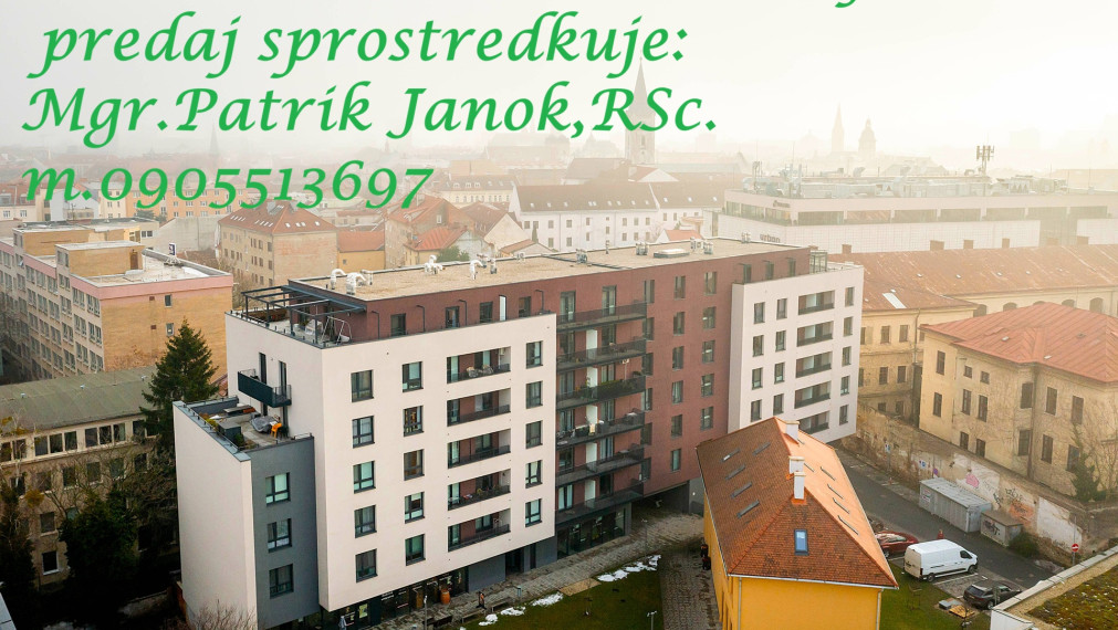 TOP POLOHA  Novostavba 2-izbový byt Košice-Centrum