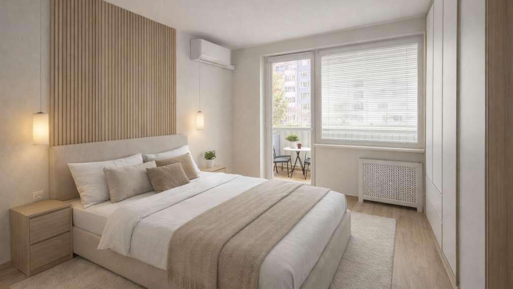 3-izbový byt po rekonštrukcii – Muškátova ulica | Košice – Terasa | loggia