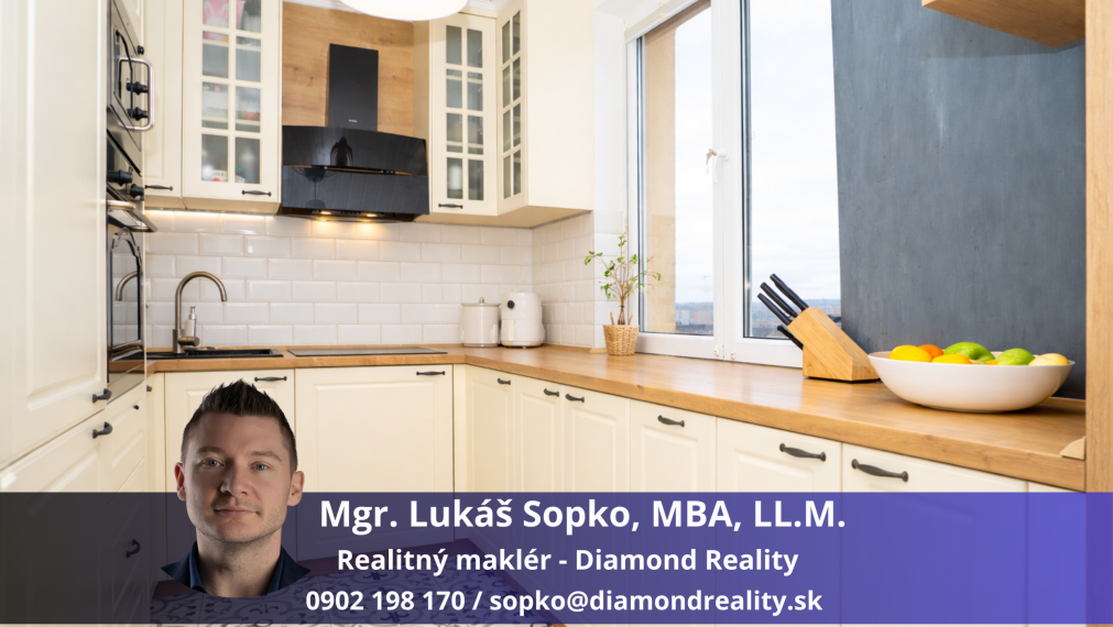 Na predaj 3-izbový byt s lodžiou, Alvinczyho ulica, Košice - Sever