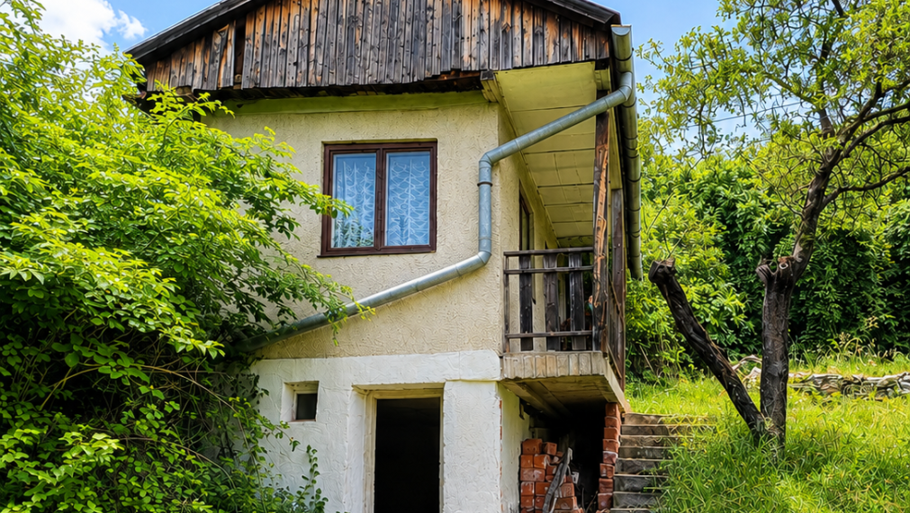 Na predaj záhrada s murovanou chatou v Košiciach - Vyšné Opátske