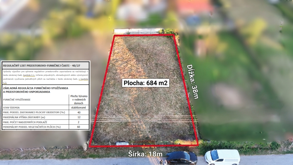 Rezervovaný - Stavebný pozemok pre rodinný dom | Košice – Krásna