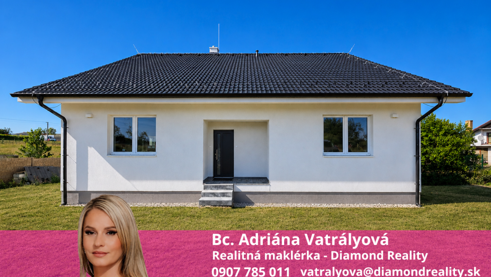 Na predaj novostavba rodinný dom, Ďurďošík, Košice - okolie