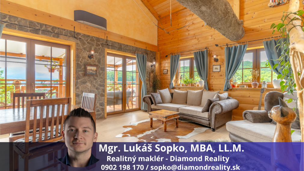 Na predaj výnimočná rezidencia pod lesom v malebnom mestečku Snina.