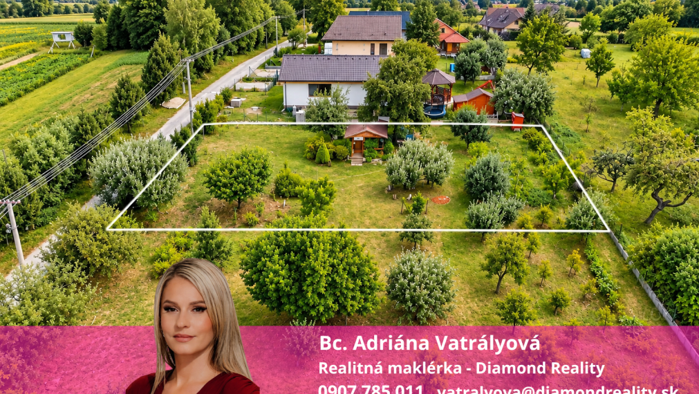 Na predaj stavebný pozemok / Čižatice / Košice - okolie
