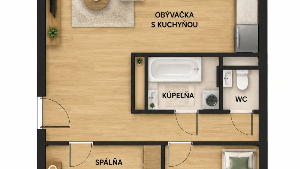 Zrekonštruovaný 3-izb. byt s loggiou - Košice, Nad jazerom
