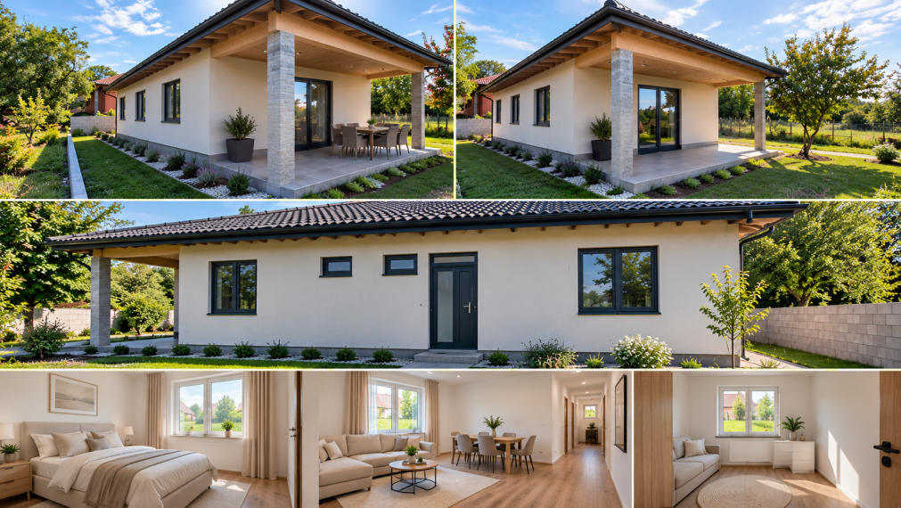 🏡 NOVÝ 4-IZBOVÝ BUNGALOV V ČEĽADICIACH – VLASTNÝ DOM SO ZÁHRADOU UŽ ZA 189 000 €!