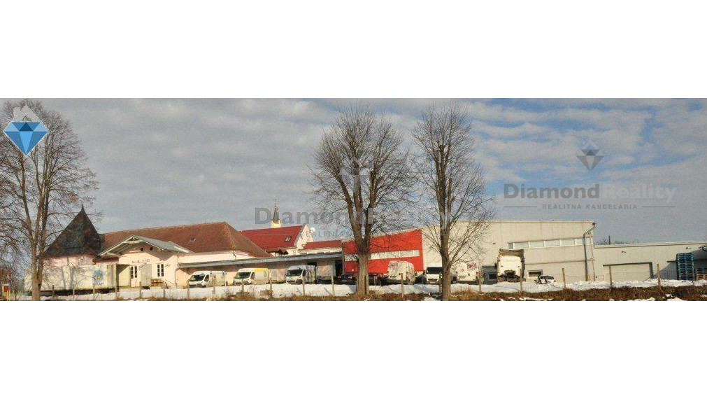Na predaj logisticko-priemyselná budova v Malom  Šariši