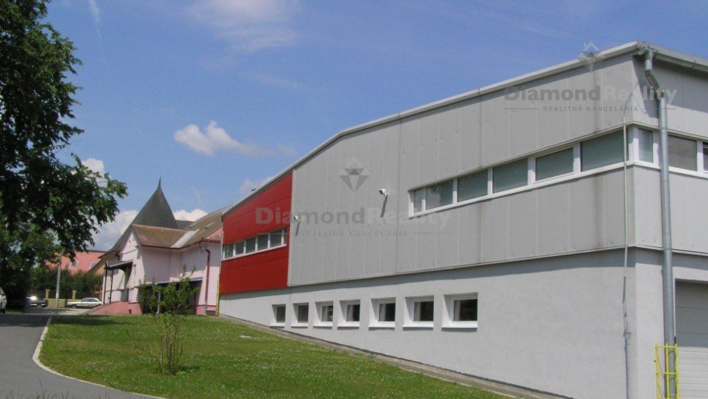 Na predaj logisticko-priemyselná budova v Malom Šariši