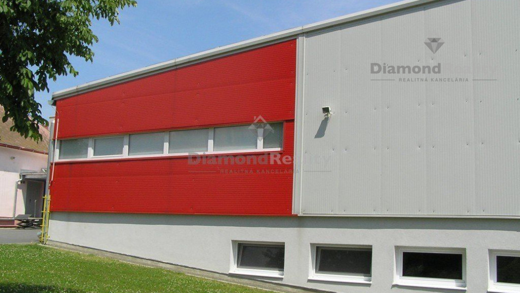 Na predaj logisticko-priemyselná budova v Malom Šariši
