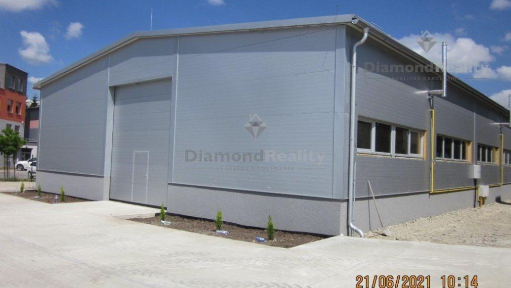 Na prenájom výrobná hala - sklad