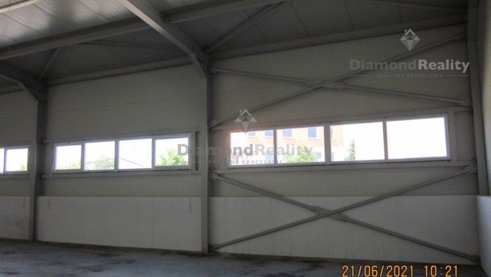 Na prenájom výrobná hala - sklad