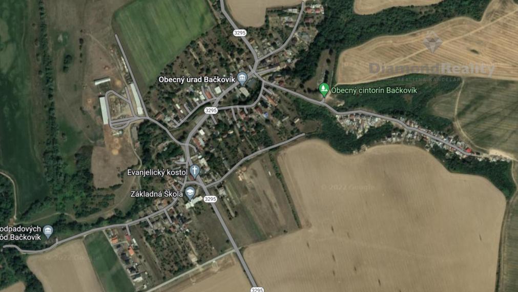 Na predaj pozemok v obci Bačkovík, Košice - okolie