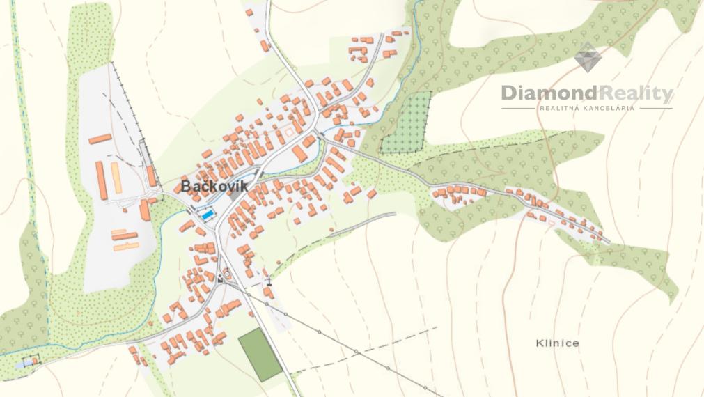 Na predaj pozemok v obci Bačkovík, Košice - okolie