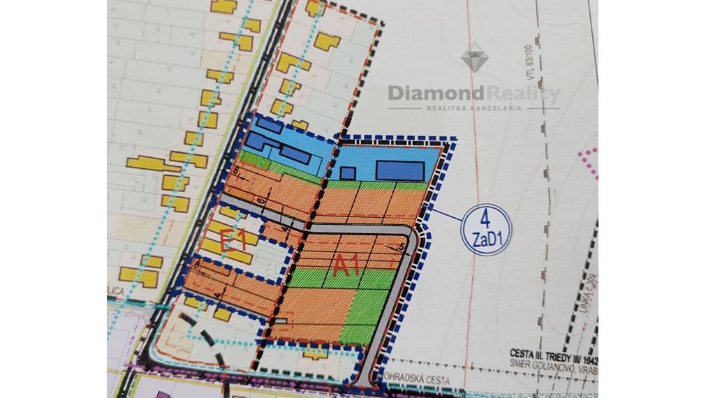 Na predaj 18 árový stavebný pozemok v Čechynciach pri Nitre