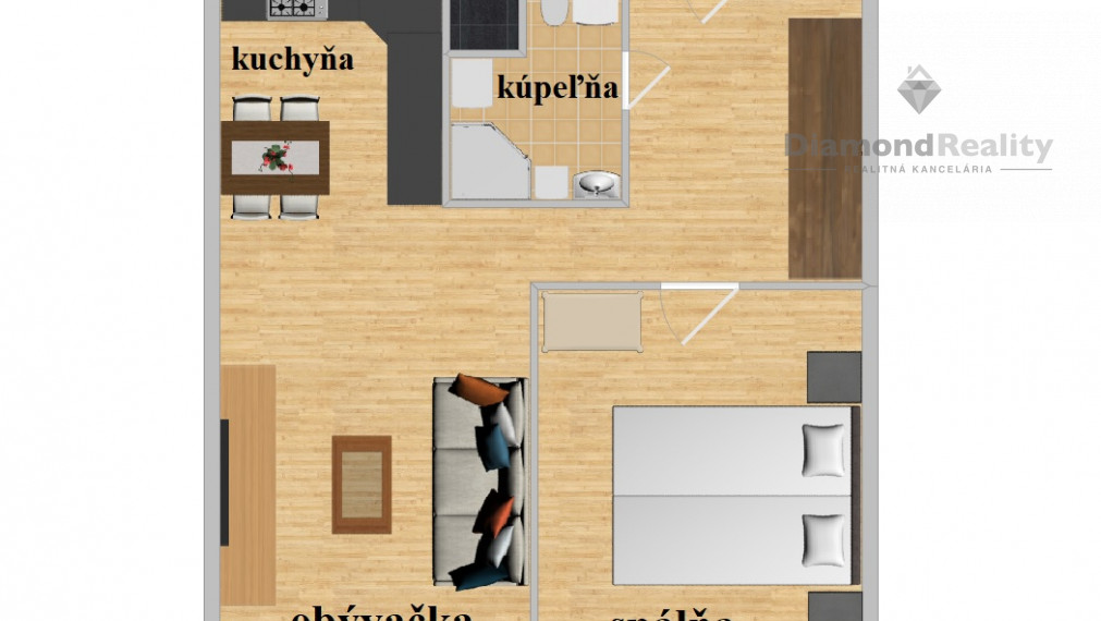 PREDANÉ ! 1,5-izb.byt, rekonštrukcia, nízke náklady, komora