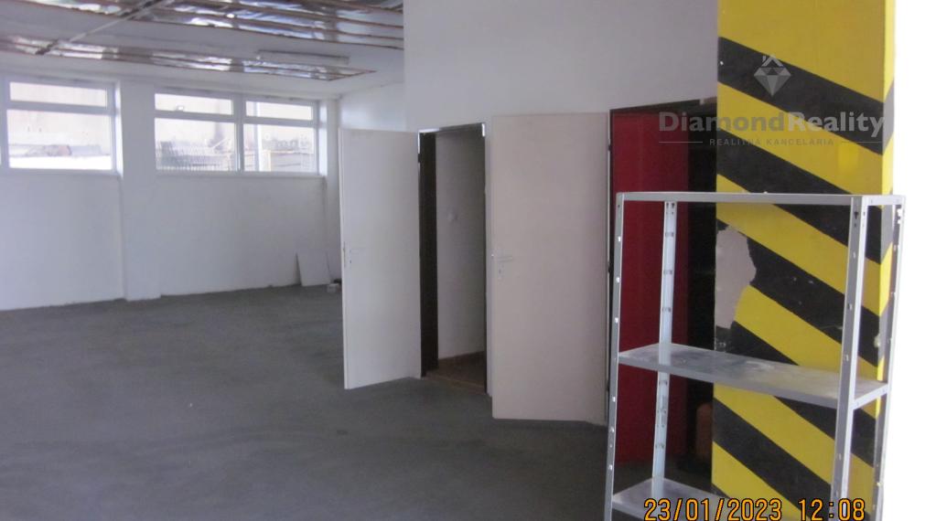Na prenájom výrobná hala - sklad