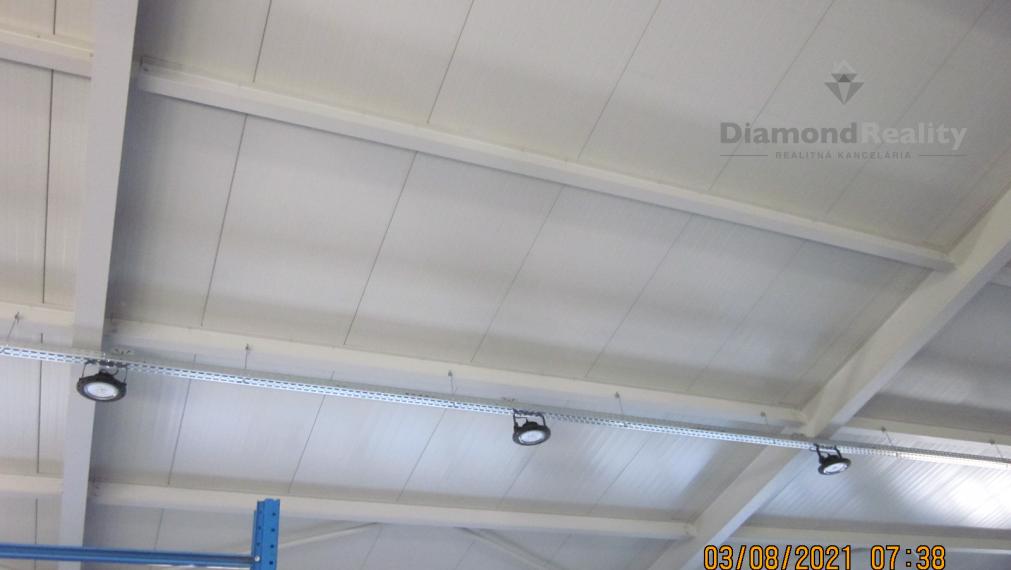 Na prenájom výrobná hala - sklad