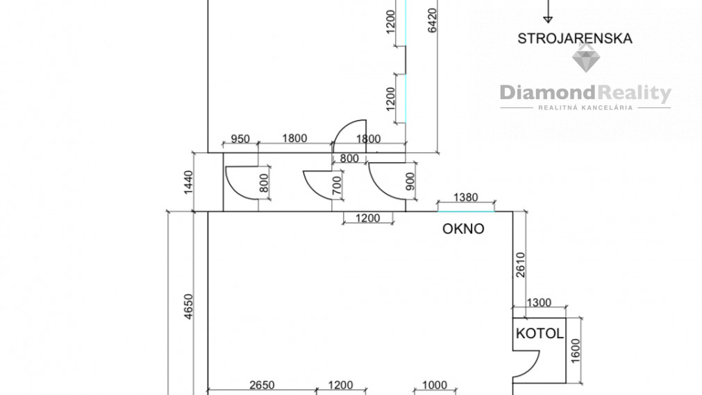 NA PRENÁJOM OBCHODNÝ PRIESTOR | 110m² | STROJÁRENSKÁ ULICA | KOŠICE - STARÉ MESTO