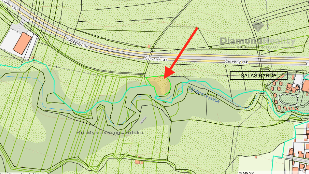 Ideálny pozemok na podnikanie pri OC OPTIMA