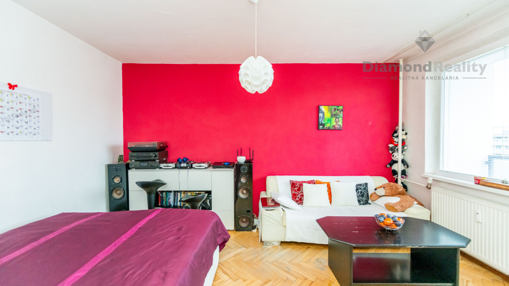 REZERVOVANÉ / Na predaj 1 izbový byt pri Auparku, Jantárová ul., Košice Juh