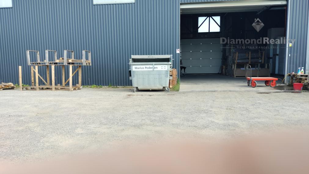 Na prenájom výrobná hala - sklad