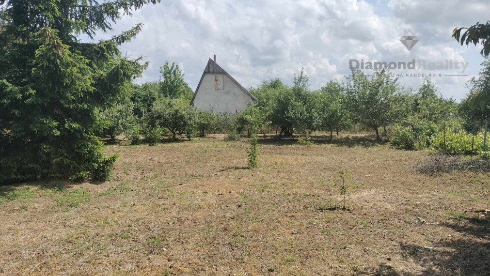 Predaj krásnej rovinatej záhrady s ovocnými stromami.