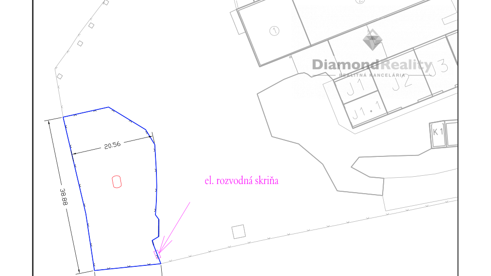 Výborne lokalizovaný pozemok na prenájom