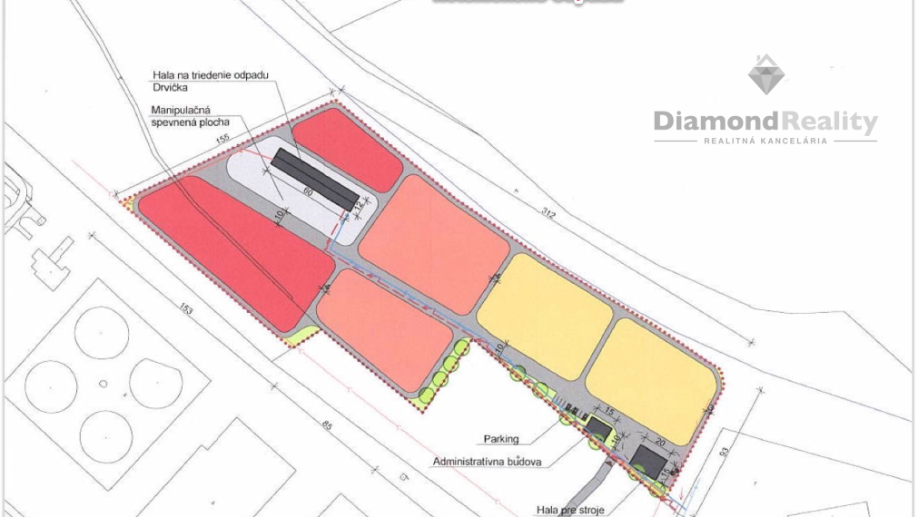 Lukratívny pozemok v priemyselnej zóne Kokšov Bakša 39 351m2