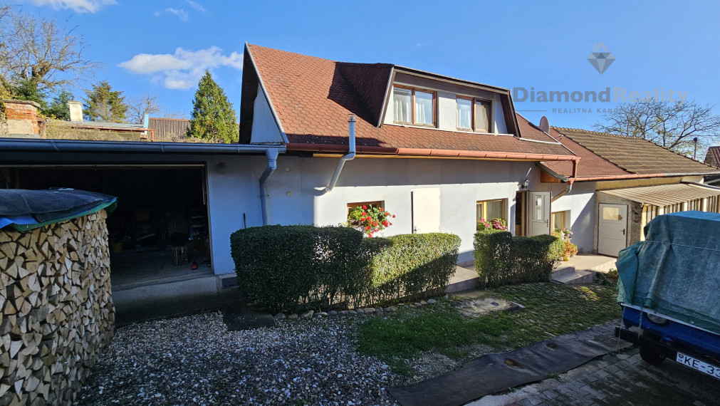 Na predaj 3 izbový rodinný dom, Košice - Ťahanovce, ulica na Hájiku