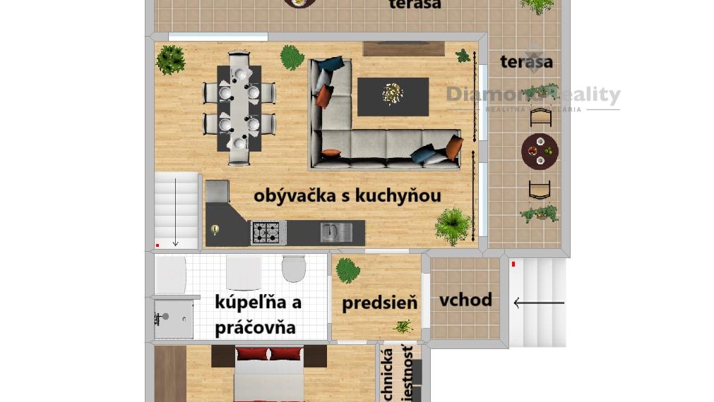 TOP Na predaj RD NOVOSTAVBA Košice-Čaňa, VIDEO