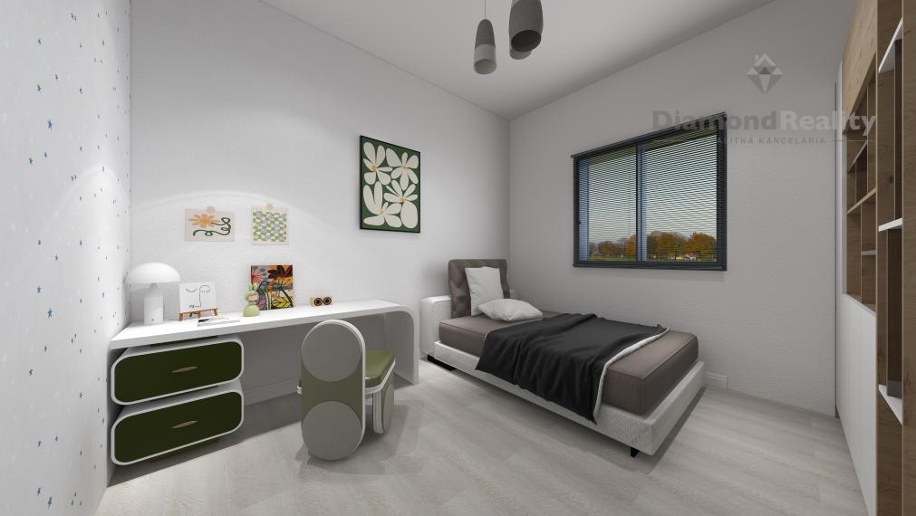 NA PREDAJ JEDNOPODLAŽNÝ 3 IZBOVÝ RODINNÝ DOM SO ZÁHRADOU | KOŠICE -KRÁSNA | NOVOSTAVBA