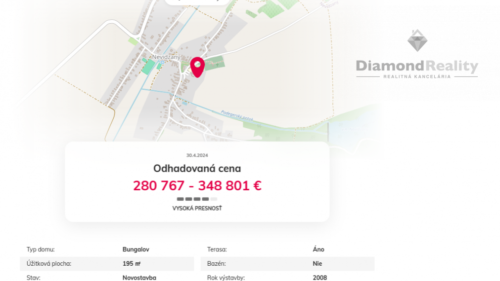 Na predaj rodinný dom pri Vrábľoch