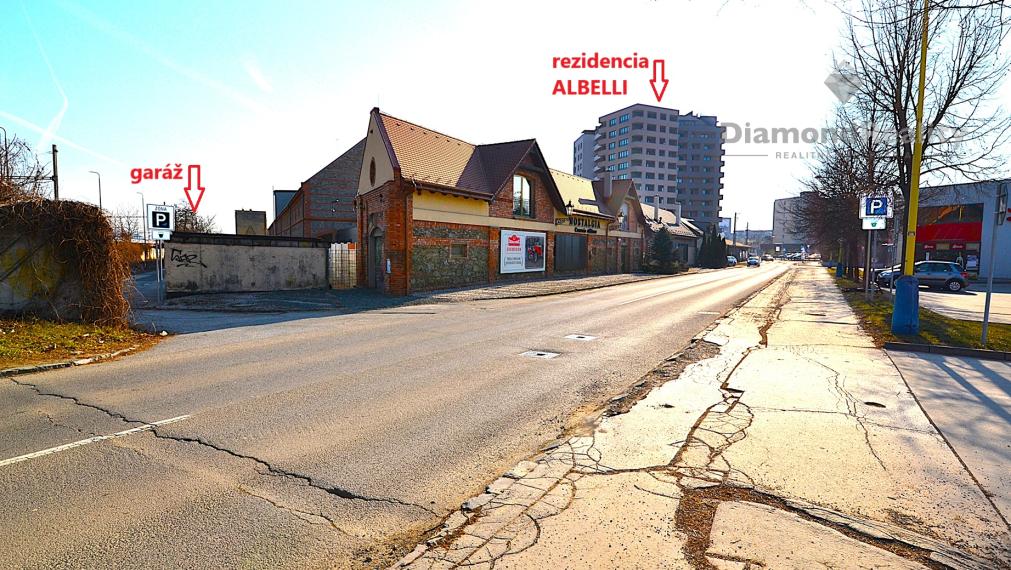 Na prenájom garáž pri Albelli, Stromová ulica Košice