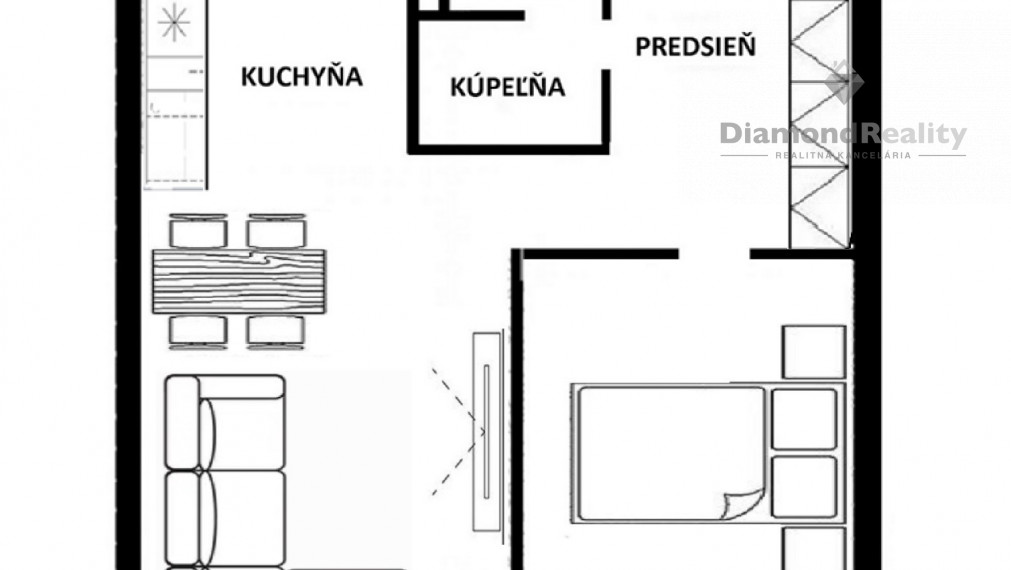 PREDANÝ - PREDAJ 2 IZBOVÝ BYT S KOMOROU A LODŽIOU NA ULICI RUŽÍNSKA, KOŠICE - ZÁPAD PO REKONŠTRUKCII