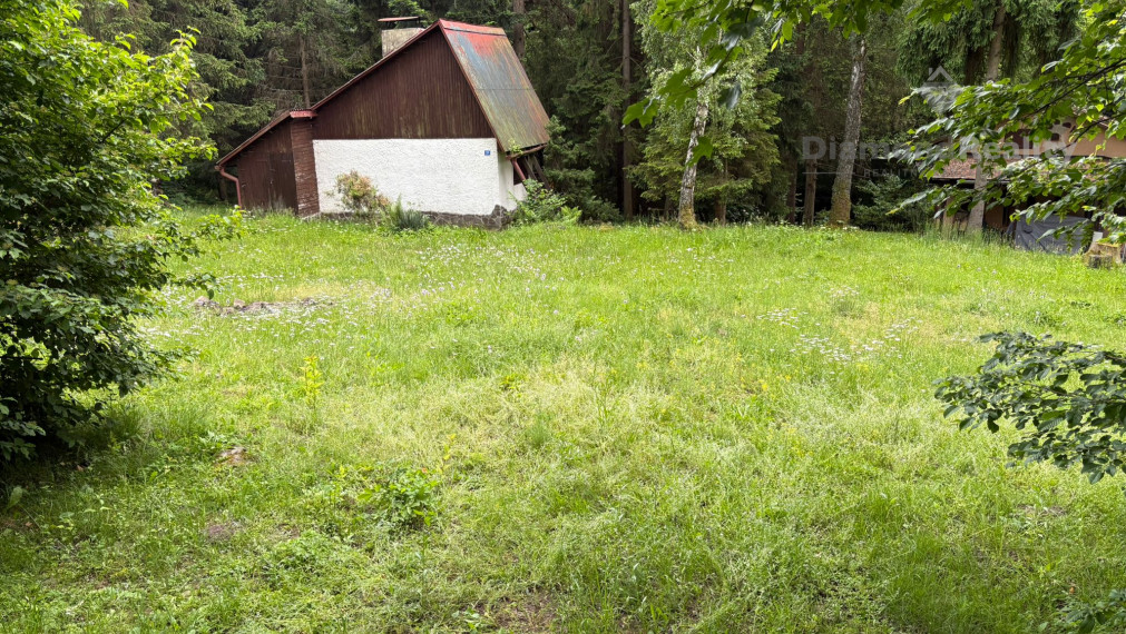 Na predaj murovaná chata v prírode s veľkým pozemkom (1647m2), obec Kokošovce – blízko rekr. oblasti Sigord, okres Prešov, vzdialená od Košíc 35km.