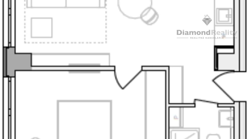 PREDANÝ - Na predaj pekný 2 izbový byt na ulici Krivá, Košice - Juh