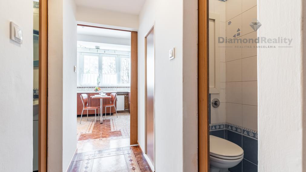 PRENAJATÉ!!! - VEĽKÝ 1 izbový byt  - Jantárova - 46 m2