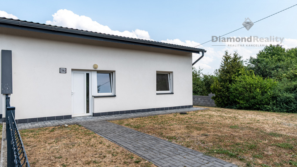 NA PREDAJ JEDNOPODLAŽNÝ 3 IZBOVÝ RODINNÝ DOM SO ZÁHRADOU | KOŠICE -KRÁSNA | NOVOSTAVBA