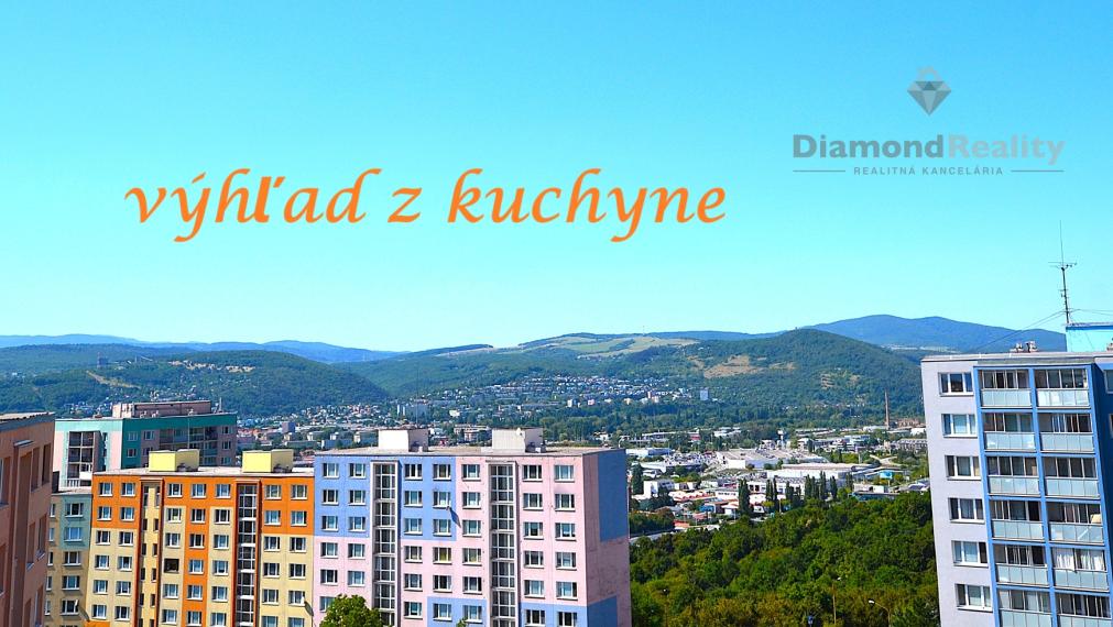 PREDANÝ !!! 4-izbový byt Košice III, rekonštrukcia, klimatizácia, loggia, krásny výhľad