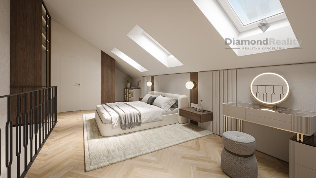 REZIDENCIA MOYZESOVA | 2 IZBOVÝ BYT MEZONET DOKONČENÝ V ŠTANDARDE + BALKÓN  | 76m² | KOŠICE - STARÉ MESTO