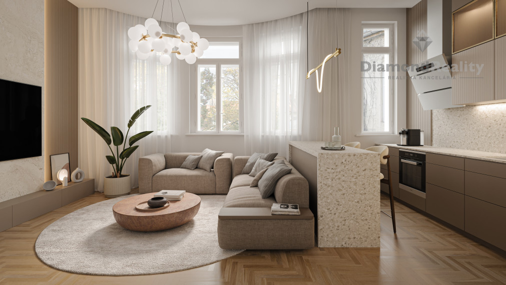 REZIDENCIA MOYZESOVA | 2 IZBOVÝ BYT DOKONČENÝ V ŠTANDARDE | 59m² | KOŠICE - STARÉ MESTO