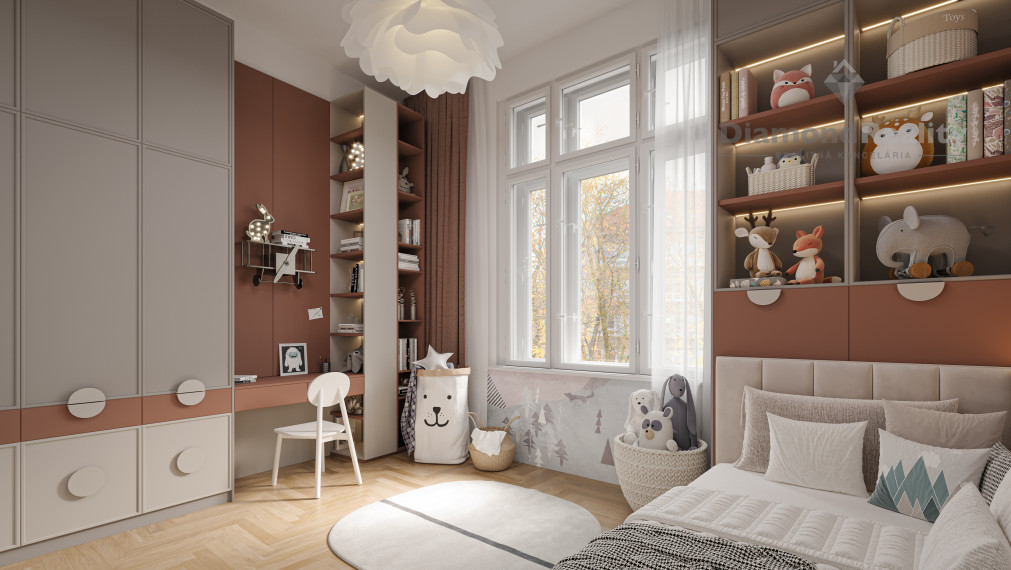 REZIDENCIA MOYZESOVA | 3 IZBOVÝ BYT DOKONČENÝ V ŠTANDARDE | 96m² + BALKÓN | KOŠICE - STARÉ MESTO