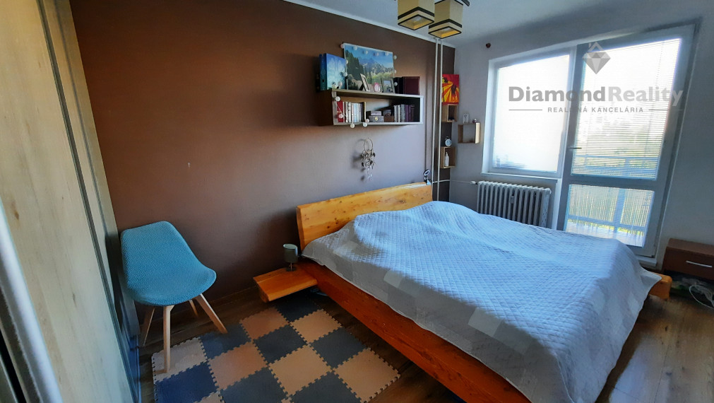 Na predaj 3-izbový byt s loggiou, Bruselská ul., Ťahanovce