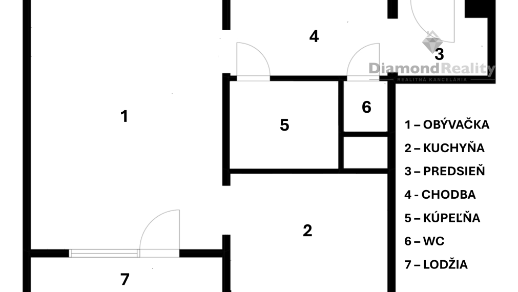 REZERVOVANÝ !!! - PREDAJ 1 IZBOVÝ BYT S LODŽIOU A PIVNICOU, ULICA WATSONOVA, KOŠICE - SEVER