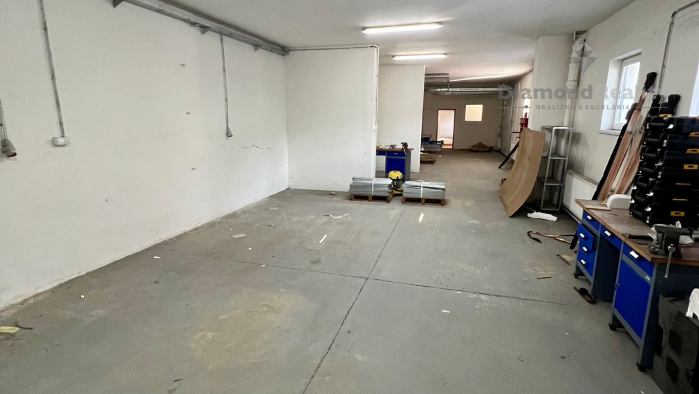 Na prenájom výrobné a skladové priestory v Veľkom Šariši