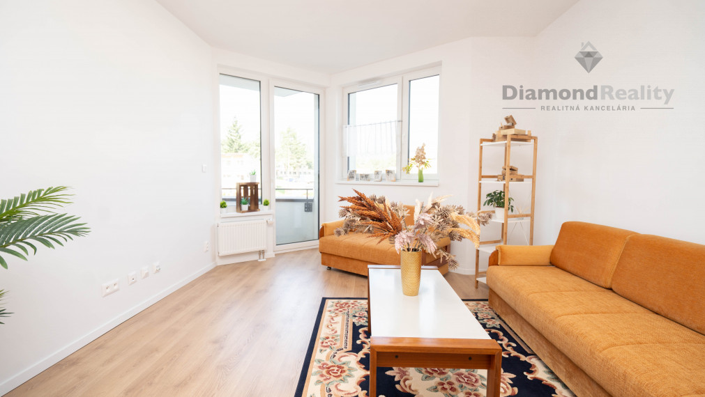 REZERVOVANÉ - LUX Priestranný 2-izbový byt v  novostavbe -  Popradská