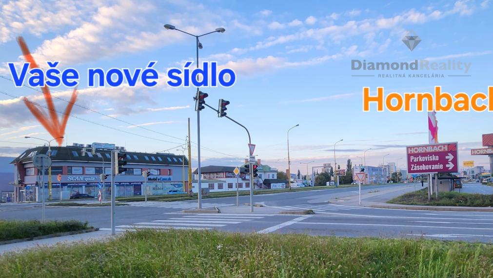 Kancelárie oproti HORNBACHU